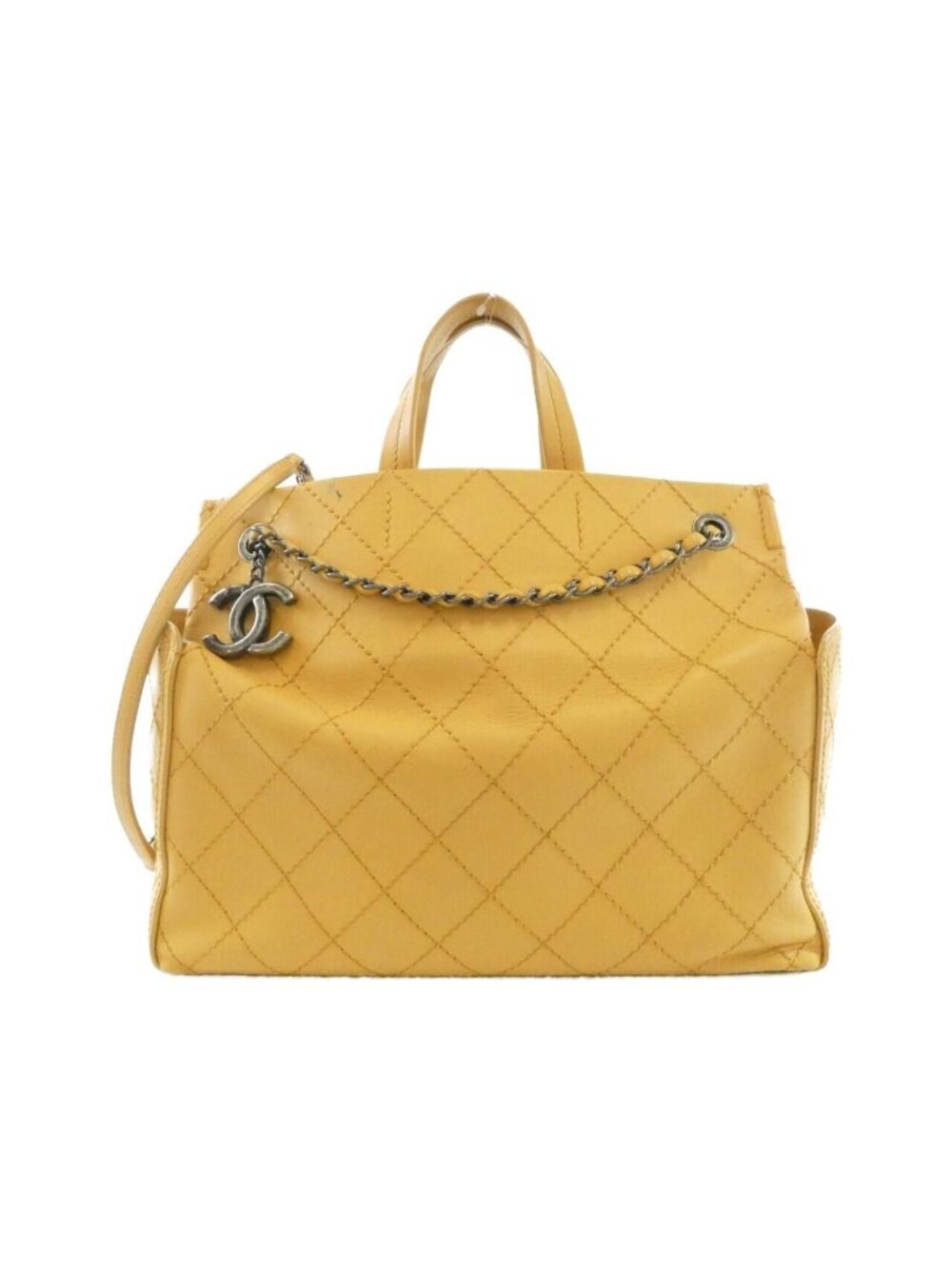 Chanel Bag Handbag Yellow